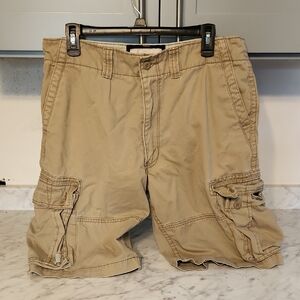 Cargo Tan Utility Cargo Shorts